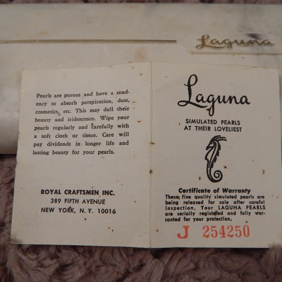 Laguna simulated pearls - Picture 7 of 7